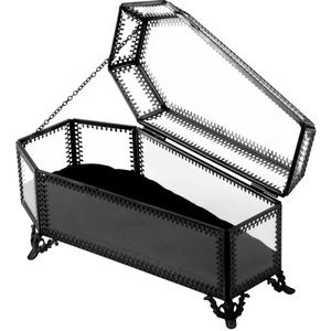 Killstar Rare Gothic Casket Glass Coffin Box